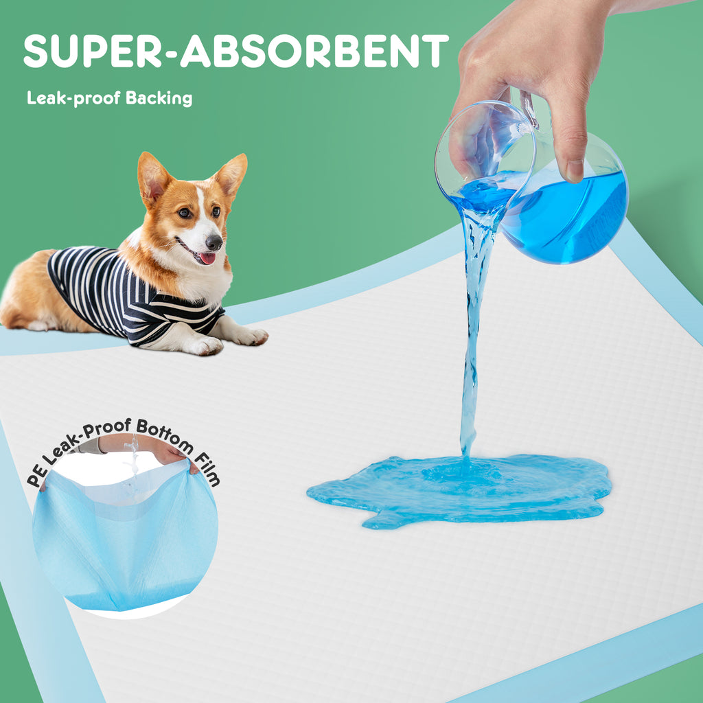 Leak-Proof Disposable Puppy Pee Pads from MotivePets for pet comfort, care and everyday use