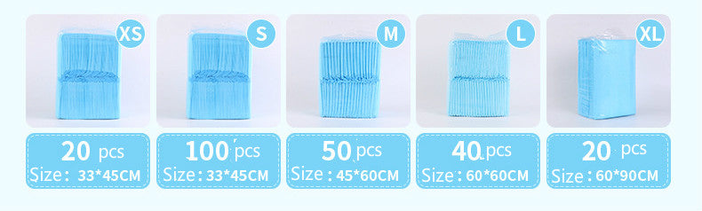 Thickened Training Pad Diapers for Cats & Dogs from MotivePets for pet comfort, care and everyday use
