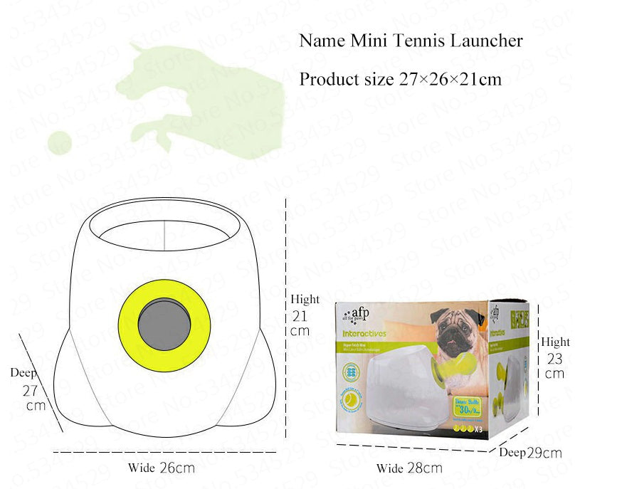 Dog Pet Automatic Interactive Ball Launcher from MotivePets for pet comfort, care and everyday use