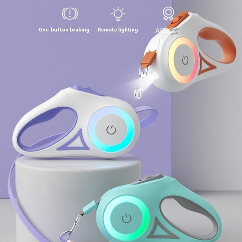 Spotlight Retractable Dog Leash from MotivePets for pet comfort, care and everyday use