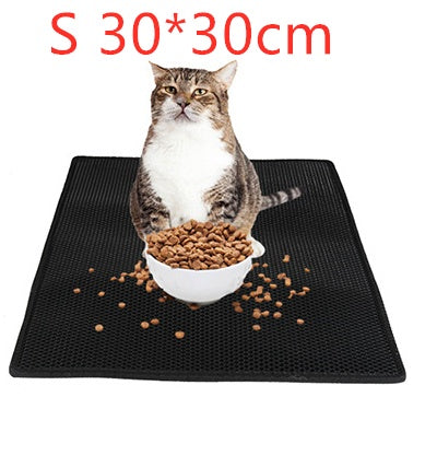 Honeycomb Cat Litter Mat - Waterproof Double-Layer Pad from MotivePets for pet comfort, care and everyday use