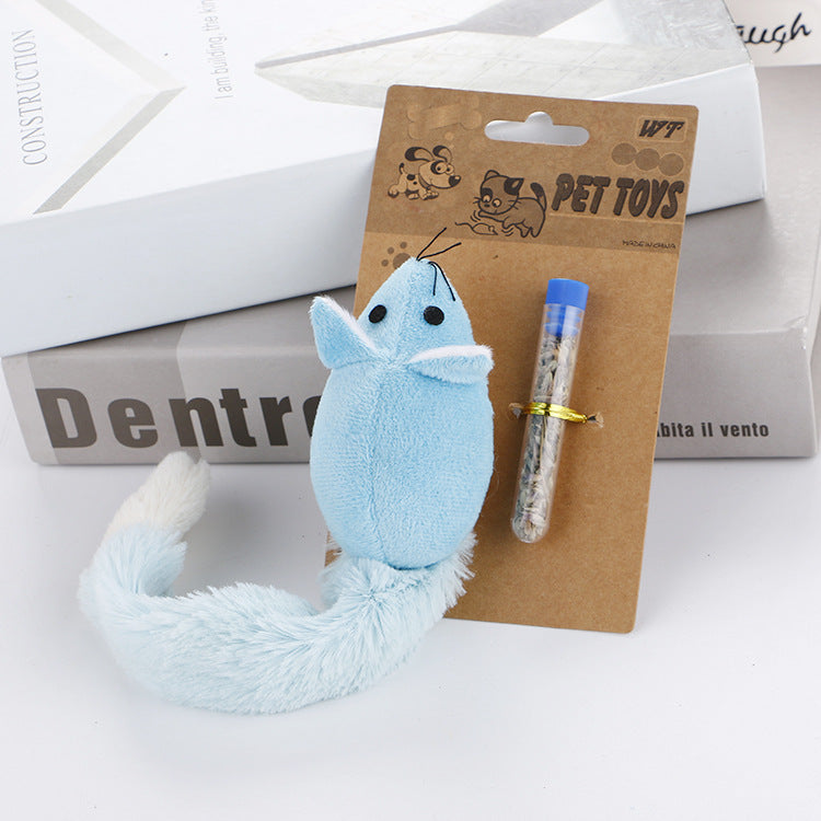 Long Tail Mouse Cat Teaser & Training Toy from MotivePets for pet comfort, care and everyday use