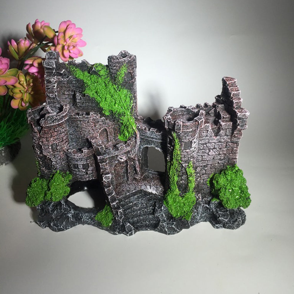 Fish Tank Resin Castle Decoration from MotivePets for pet comfort, care and everyday use