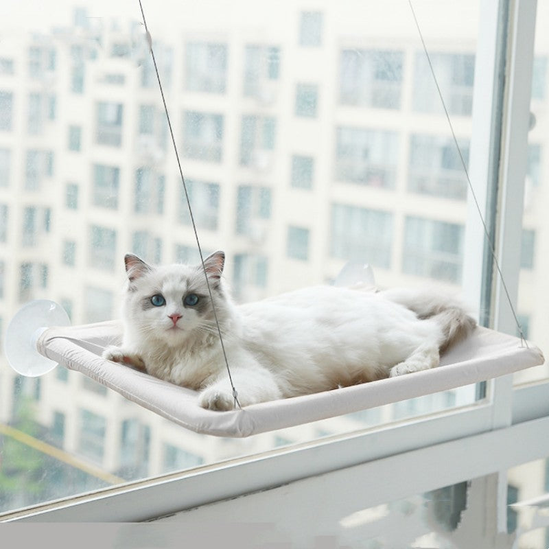 Foldable Suction Cup Window Cat Hammock from MotivePets for pet comfort, care and everyday use