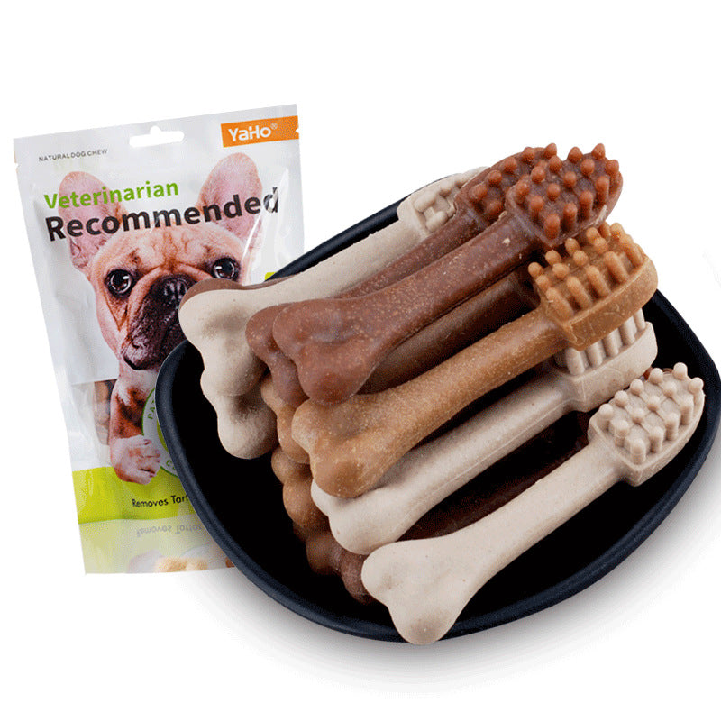 Toothbrush-Style Dental Dog Snacks from MotivePets for pet comfort, care and everyday use