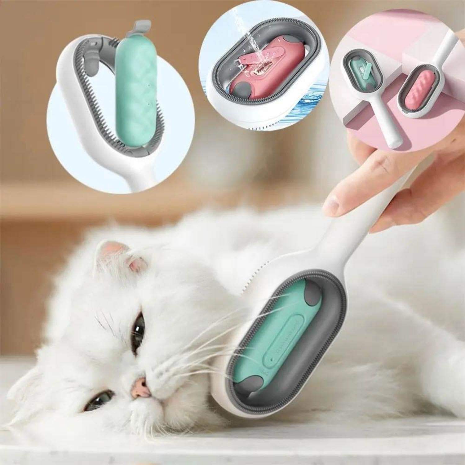 4-in-1 Water Tank Cleaning Comb from MotivePets for pet comfort, care and everyday use