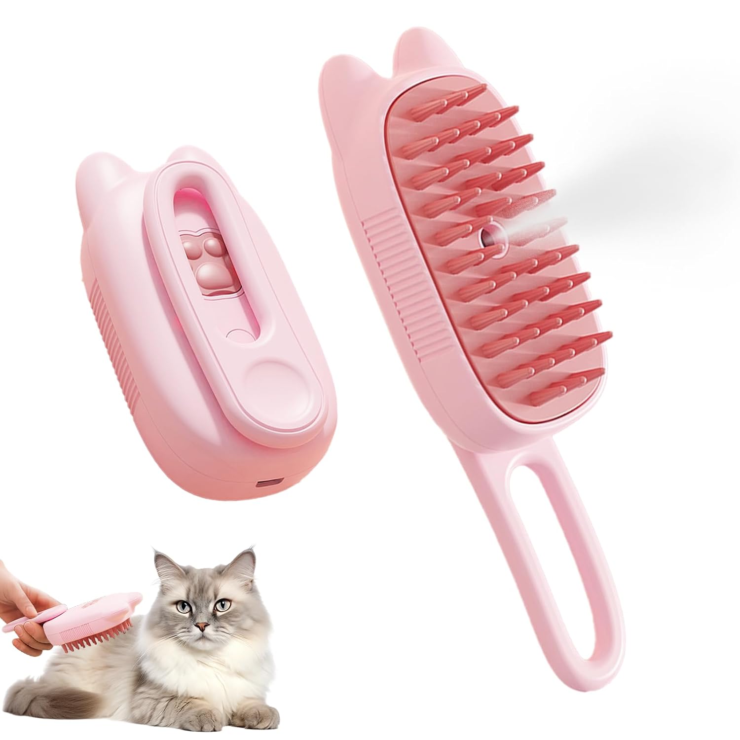 Premium Steamy Grooming Comb from MotivePets for pet comfort, care and everyday use