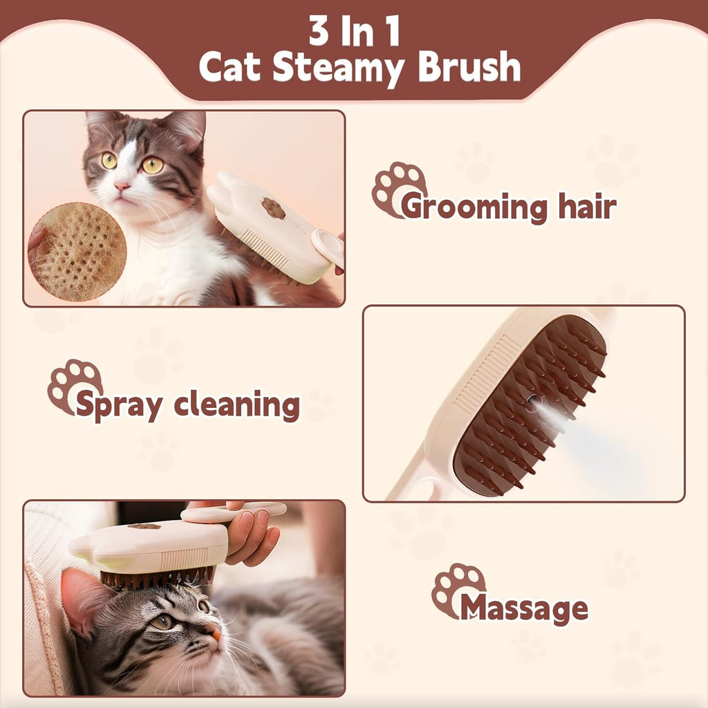 Premium Steamy Grooming Comb from MotivePets for pet comfort, care and everyday use