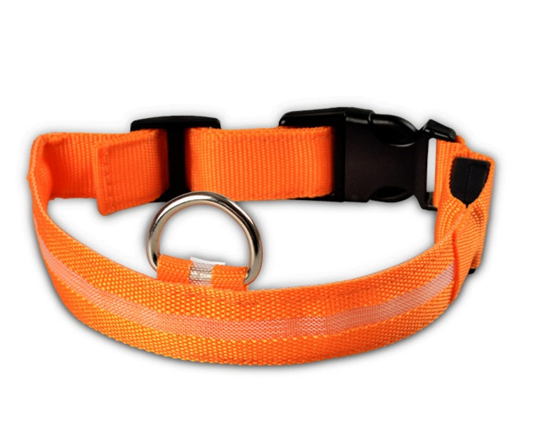 LED Pet Safety Collar for Night Walks from MotivePets for pet comfort, care and everyday use