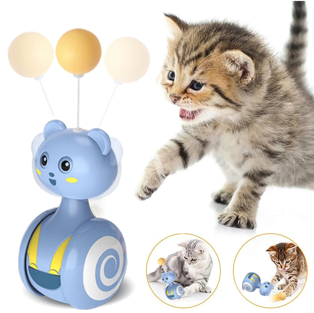 Interactive Tumbler Balance Toy from MotivePets for pet comfort, care and everyday use