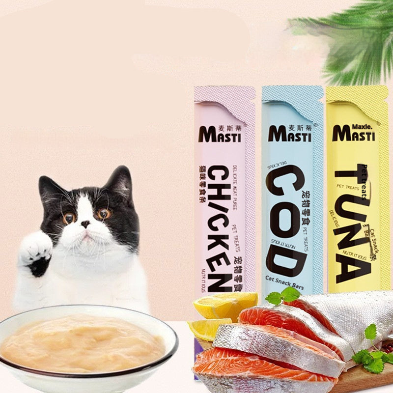 Hydrating Creamy Puree Cat Snacks from MotivePets for pet comfort, care and everyday use