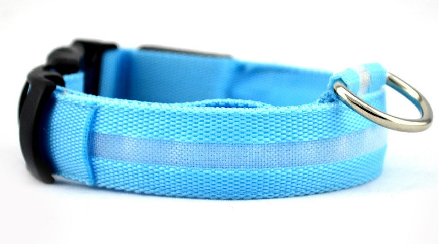 LED Pet Safety Collar for Night Walks from MotivePets for pet comfort, care and everyday use
