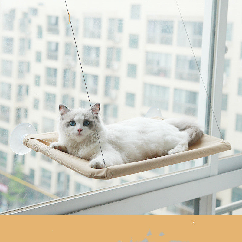 Foldable Suction Cup Window Cat Hammock from MotivePets for pet comfort, care and everyday use