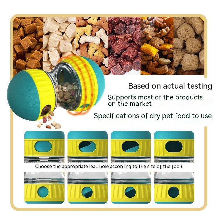 Durable Interactive Tumbler Pet Feeder from MotivePets for pet comfort, care and everyday use