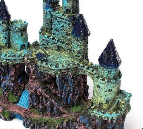 Fish Tank Decoration Resin Aquarium Castle from MotivePets for pet comfort, care and everyday use