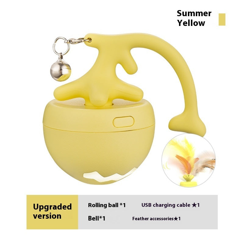 Rechargeable Smart Rolling Cat Toy Ball from MotivePets for pet comfort, care and everyday use