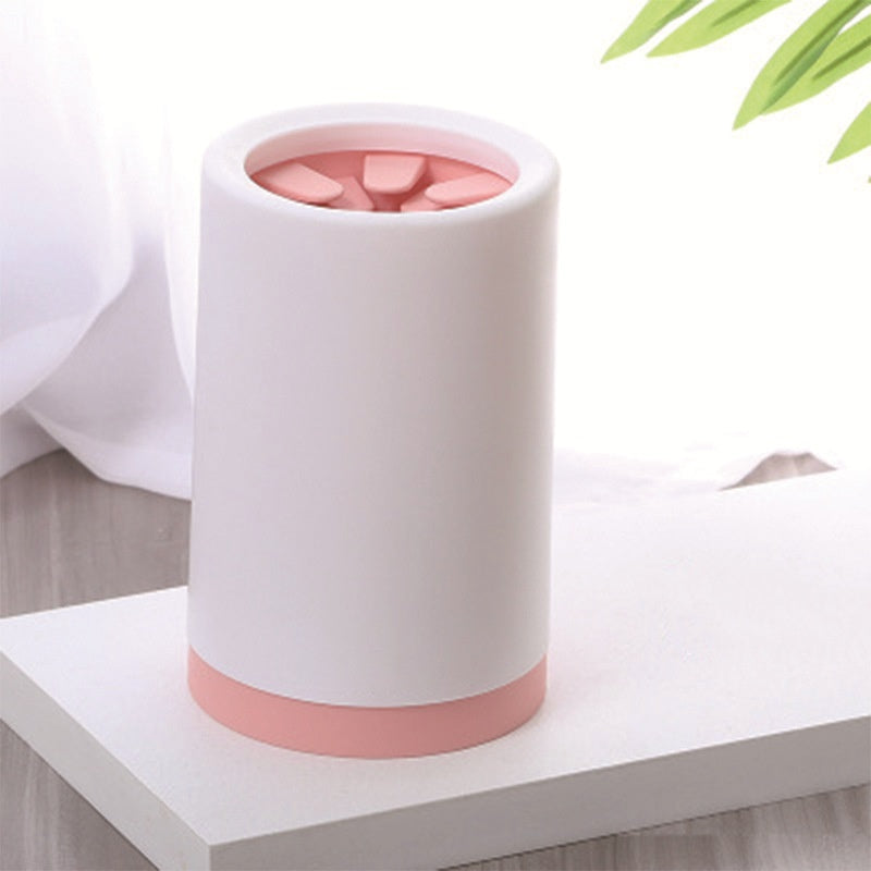 Portable Pet Paw Cleaner Cup Soft Silicone Comb from MotivePets for pet comfort, care and everyday use