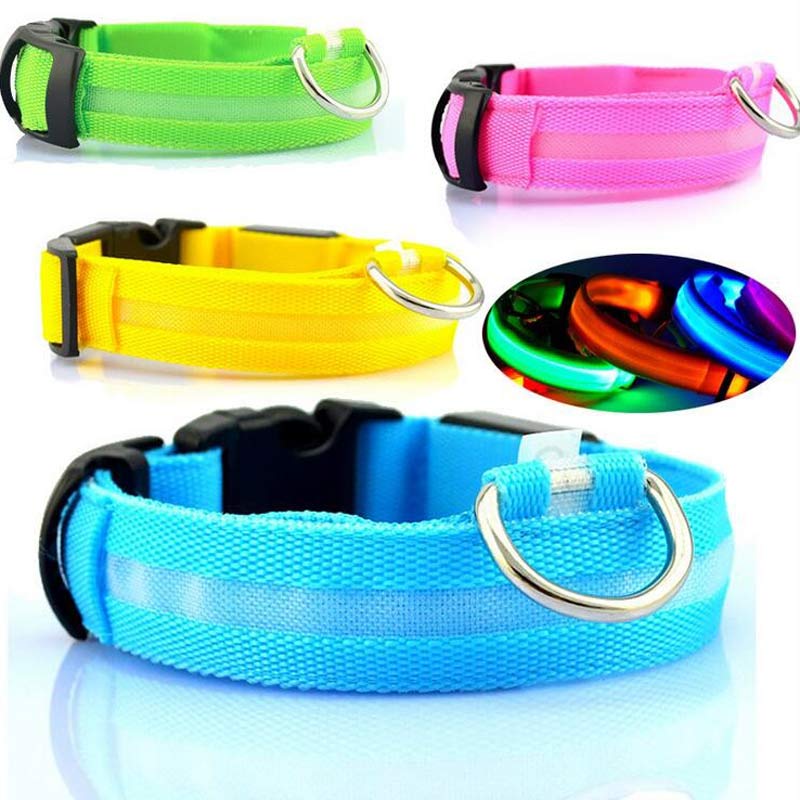 LED Pet Safety Collar for Night Walks from MotivePets for pet comfort, care and everyday use