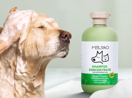 Gentle Oat Pet Shampoo for Dogs & Cats from MotivePets for pet comfort, care and everyday use