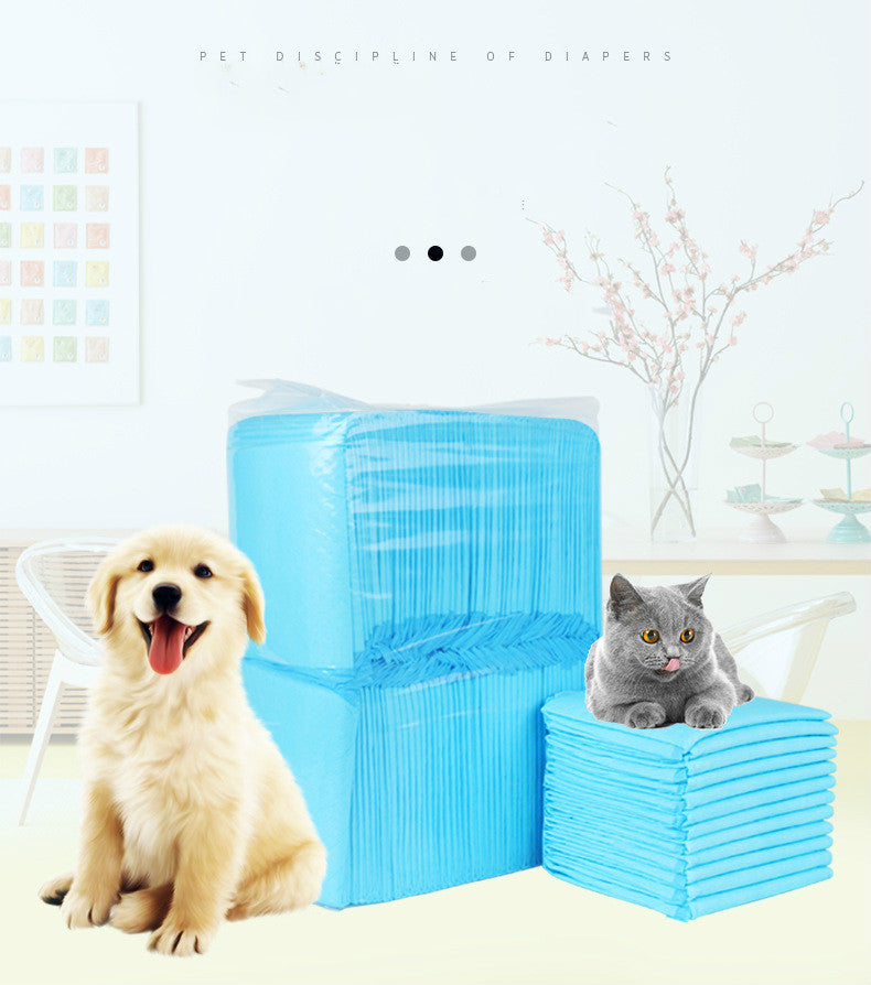 Thickened Training Pad Diapers for Cats & Dogs from MotivePets for pet comfort, care and everyday use