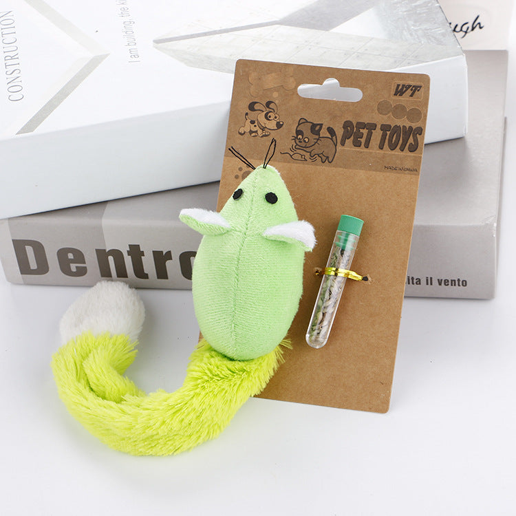 Long Tail Mouse Cat Teaser & Training Toy from MotivePets for pet comfort, care and everyday use