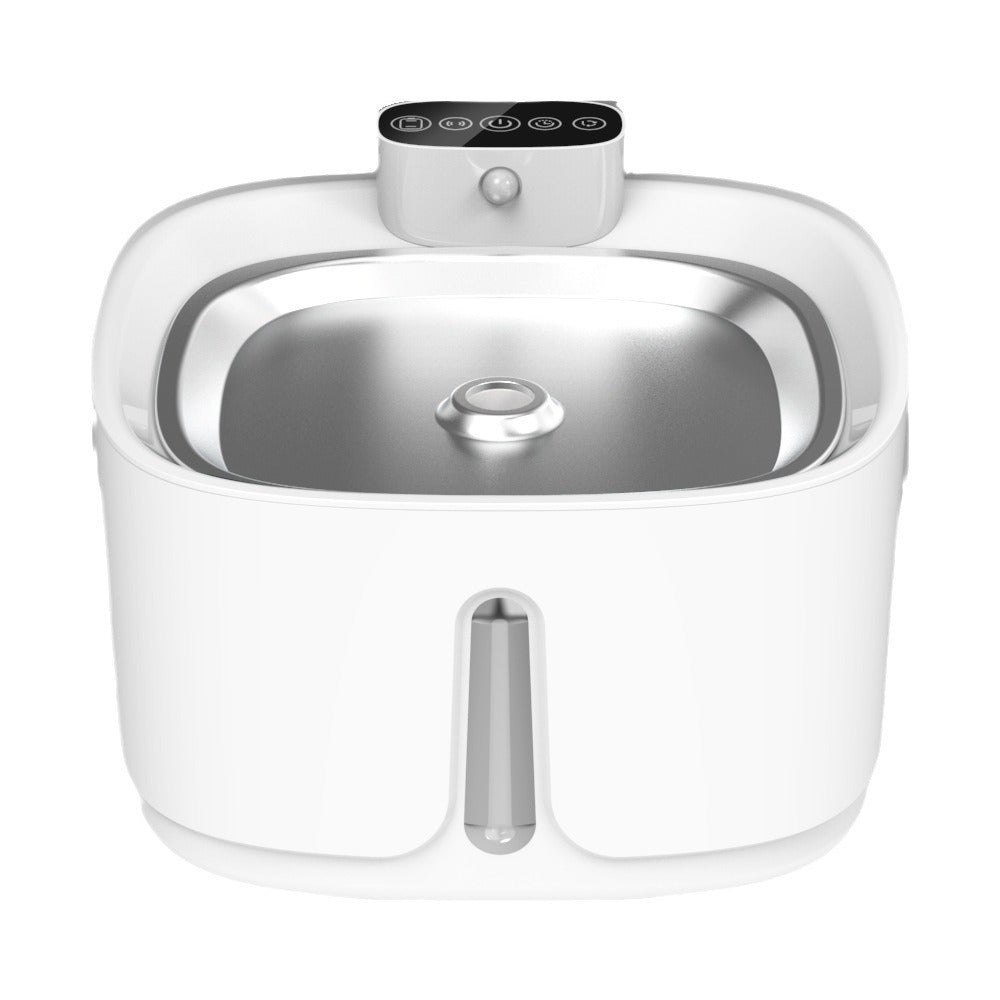 Smart Wireless Stainless Steel Water Fountain from MotivePets for pet comfort, care and everyday use