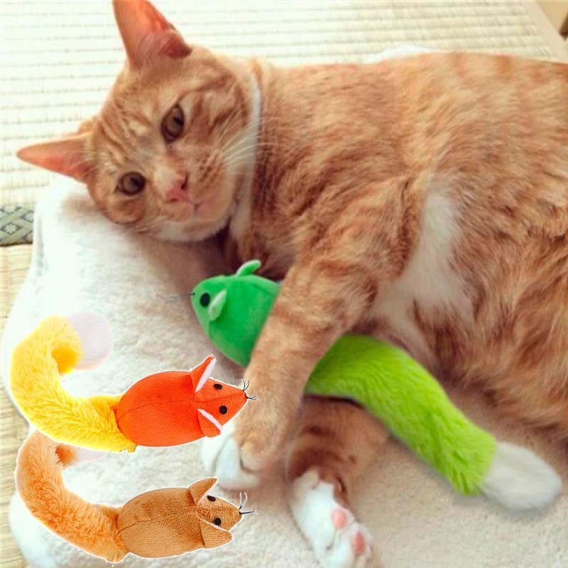Long Tail Mouse Cat Teaser & Training Toy from MotivePets for pet comfort, care and everyday use