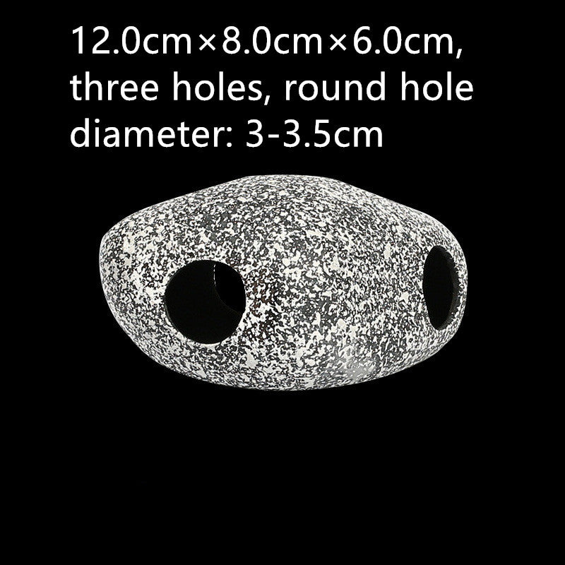 Aquarium Ceramic Decorative Stone Caves from MotivePets for pet comfort, care and everyday use