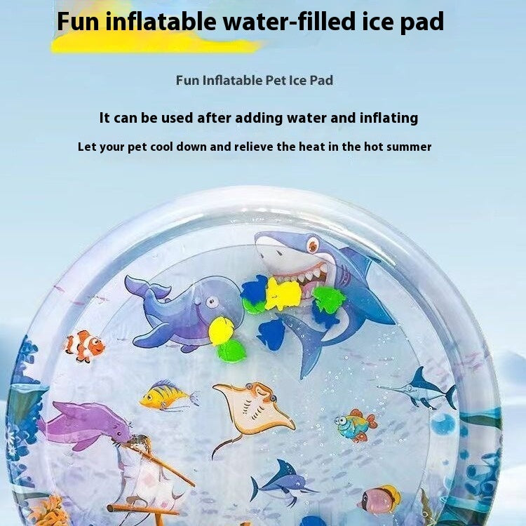 Summer Cooling Pet Water Bed Cushion from MotivePets for pet comfort, care and everyday use