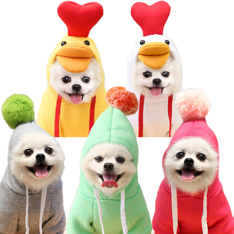 Cute Fruit Fleece Dog Hoodies from MotivePets for pet comfort, care and everyday use