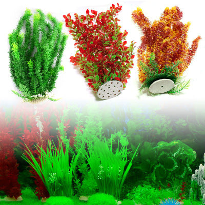 Aquarium Fish Tank Ornament Simulation Plant from MotivePets for pet comfort, care and everyday use