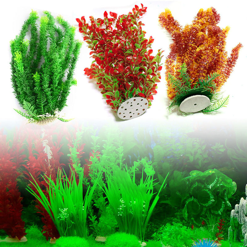Aquarium Fish Tank Ornament Simulation Plant from MotivePets for pet comfort, care and everyday use