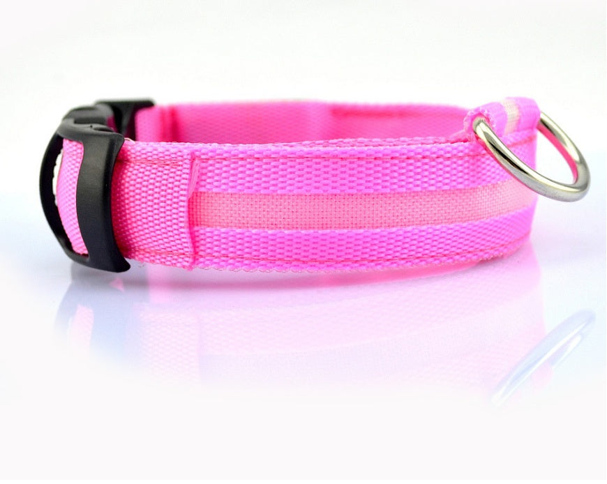 LED Pet Safety Collar for Night Walks from MotivePets for pet comfort, care and everyday use