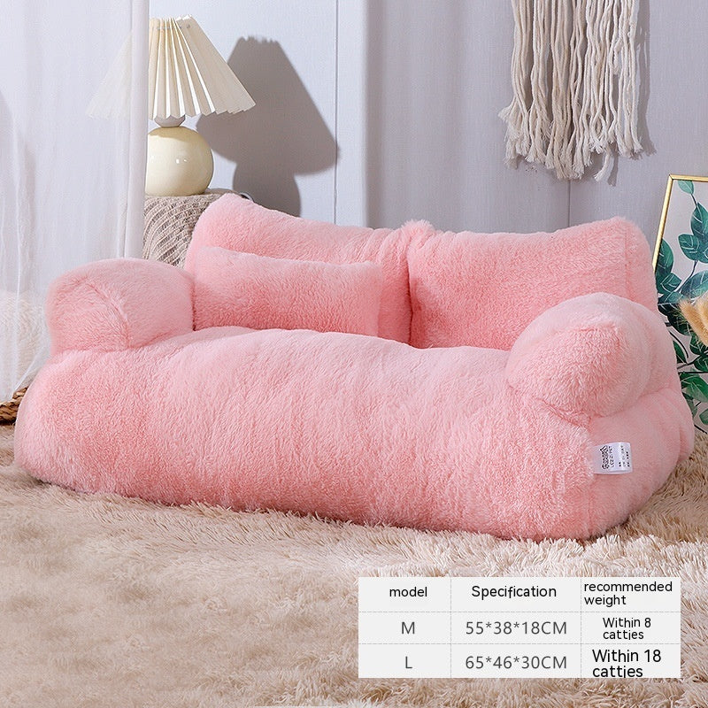 Luxury Plush Pet Sofa Bed from MotivePets for pet comfort, care and everyday use