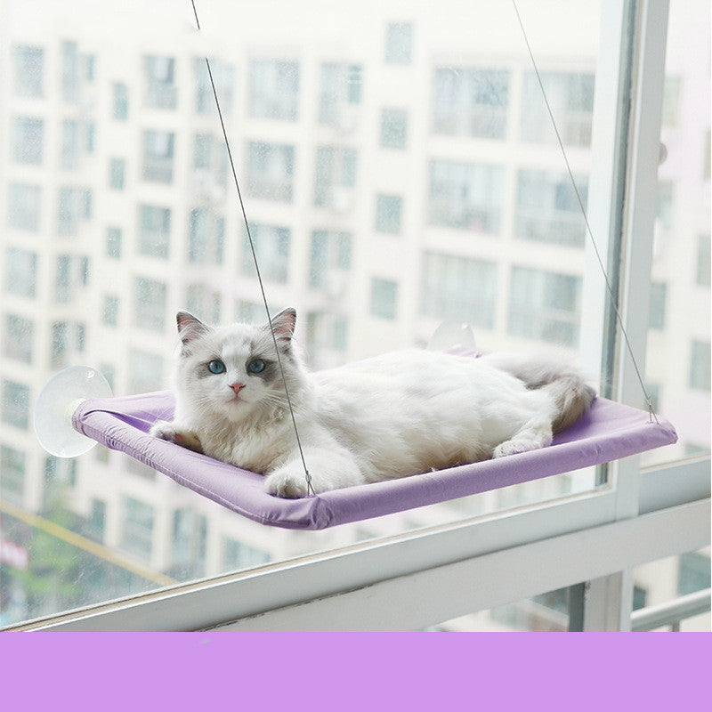 Foldable Suction Cup Window Cat Hammock from MotivePets for pet comfort, care and everyday use