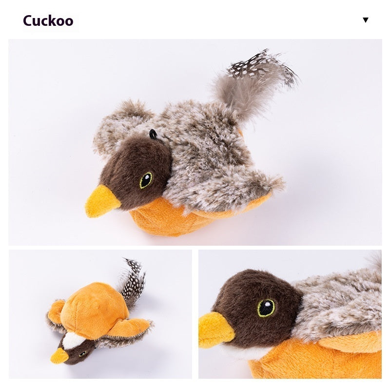 Interactive Flapping Bird Plush Cat Toy from MotivePets for pet comfort, care and everyday use