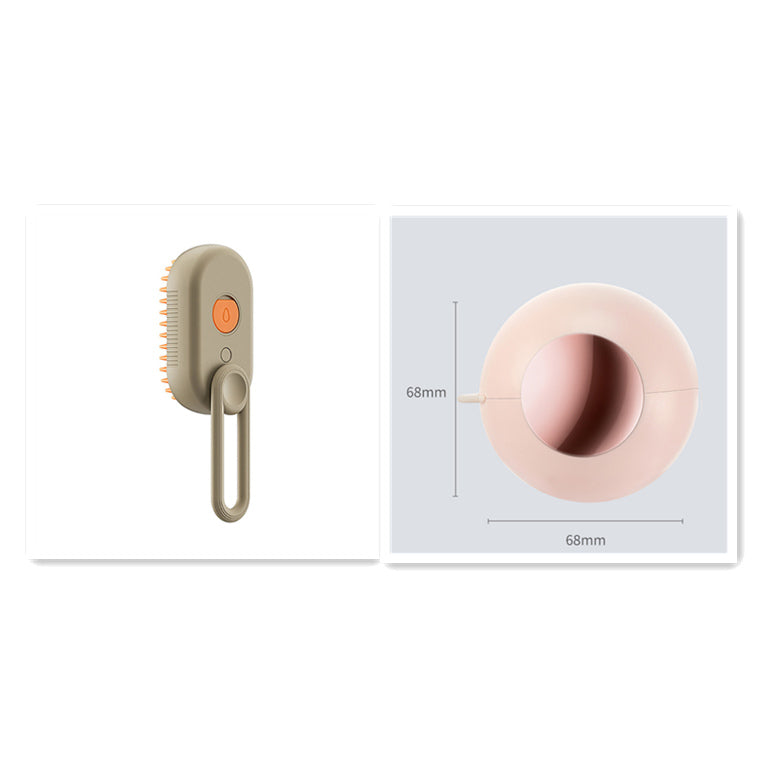 3-in-1 Electric Steamy Pet Brush from MotivePets for pet comfort, care and everyday use