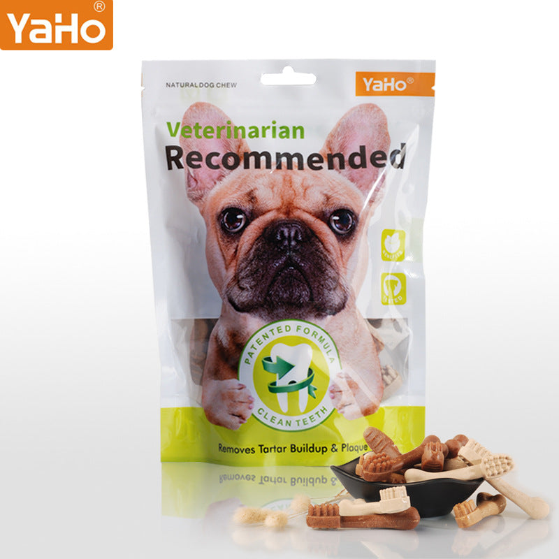 Toothbrush-Style Dental Dog Snacks from MotivePets for pet comfort, care and everyday use
