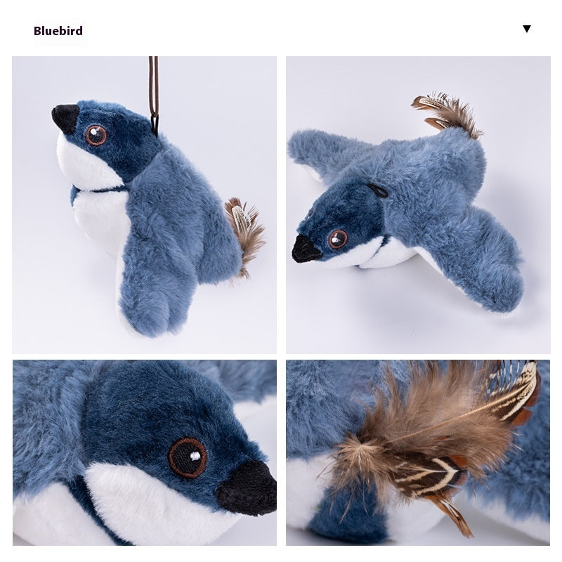 Interactive Flapping Bird Plush Cat Toy from MotivePets for pet comfort, care and everyday use