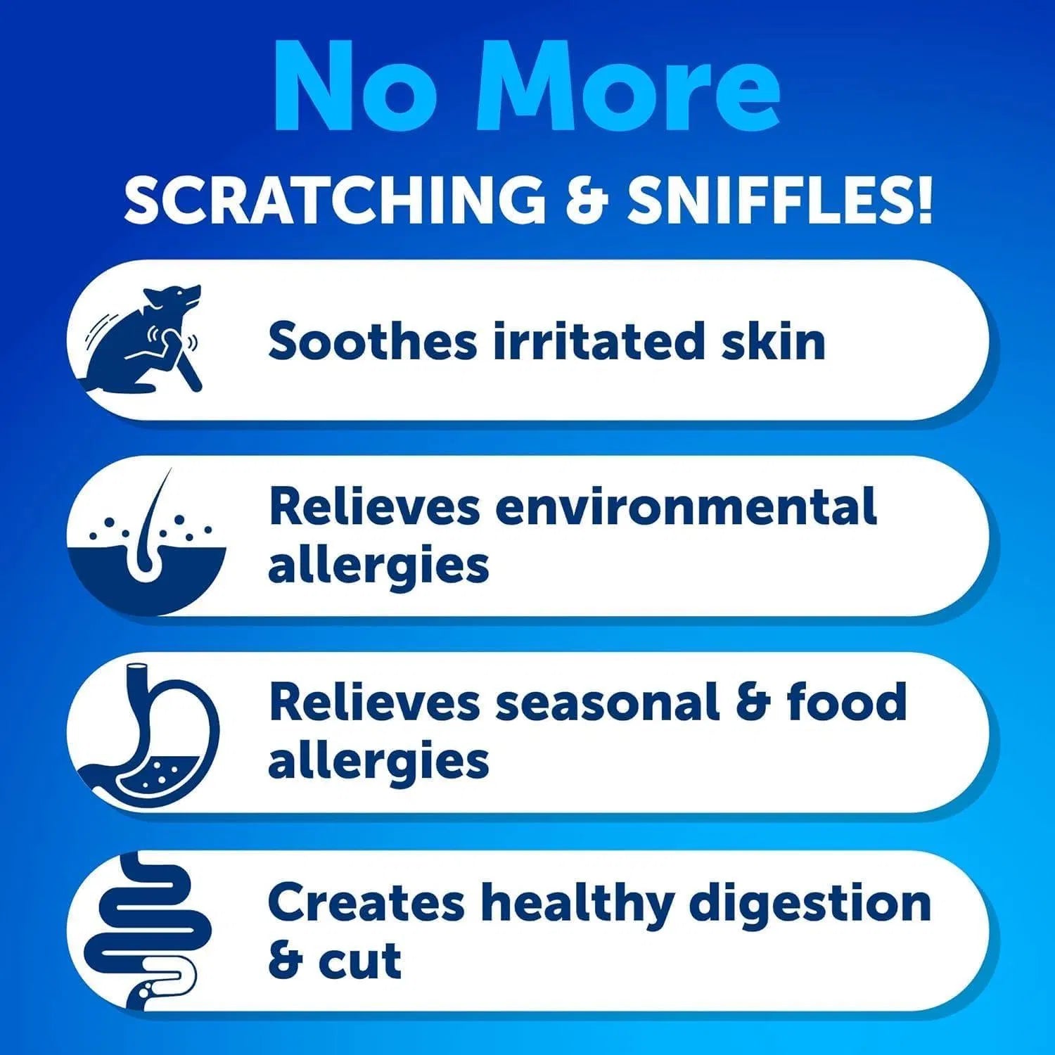 Artullano Itch Relief Allergy Immune Treats from MotivePets for pet comfort, care and everyday use