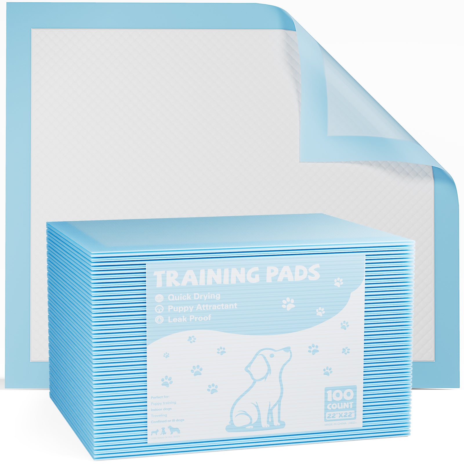 Leak-Proof Disposable Puppy Pee Pads from MotivePets for pet comfort, care and everyday use