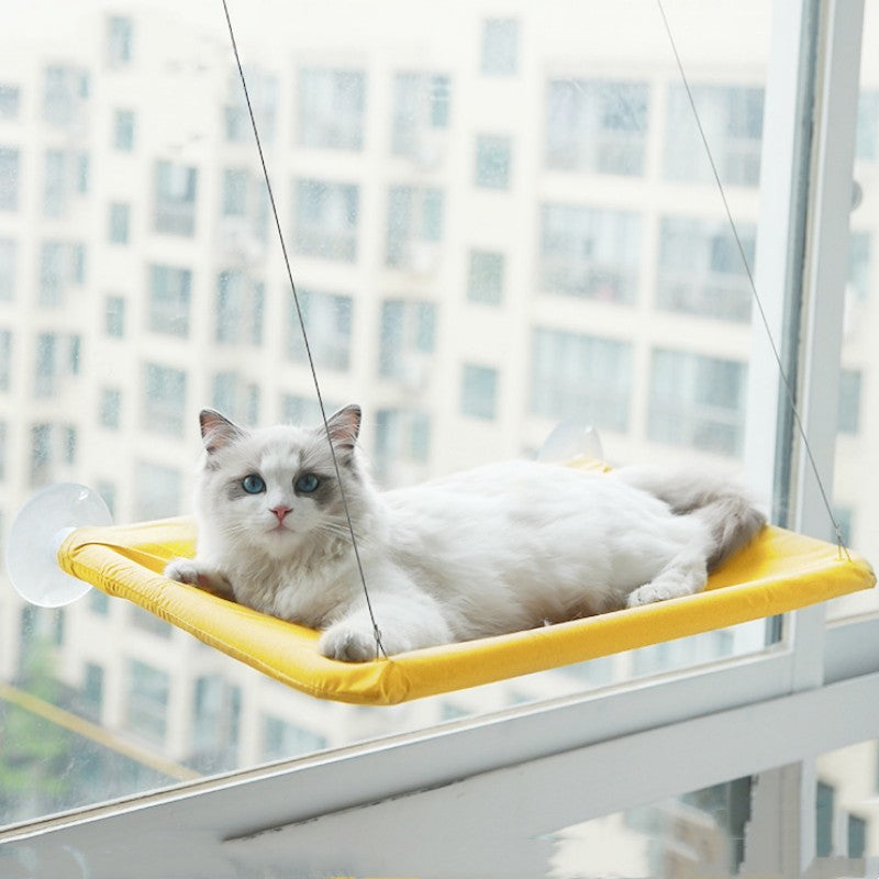 Foldable Suction Cup Window Cat Hammock from MotivePets for pet comfort, care and everyday use