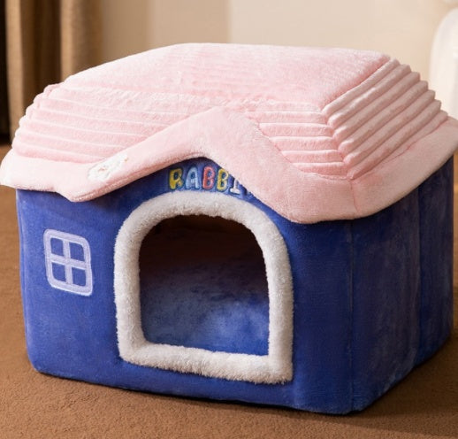 Foldable Enclosed Pet House & Villa Bed from MotivePets for pet comfort, care and everyday use