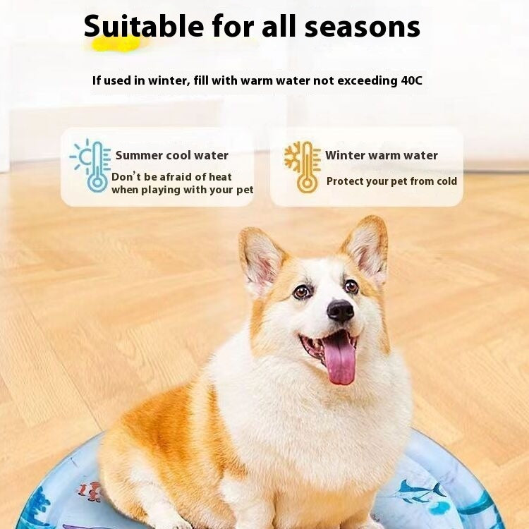 Summer Cooling Pet Water Bed Cushion from MotivePets for pet comfort, care and everyday use
