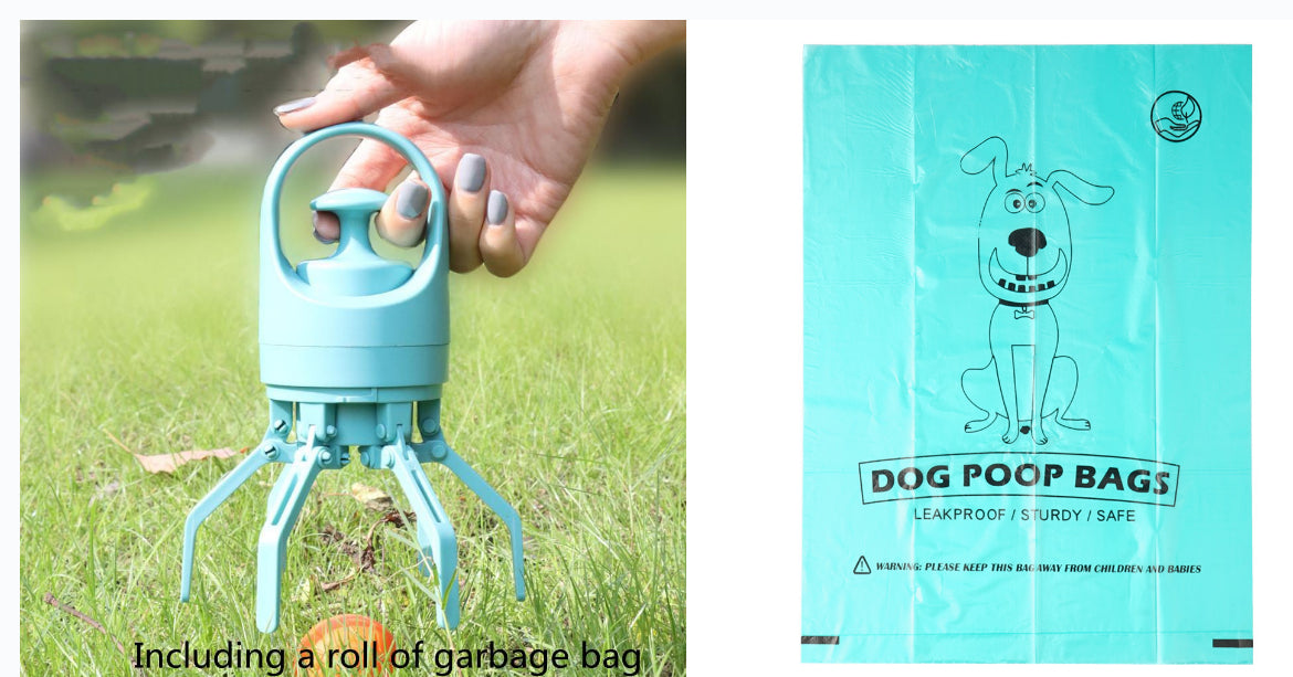 Portable Eight-Claw Pooper Scooper from MotivePets for pet comfort, care and everyday use