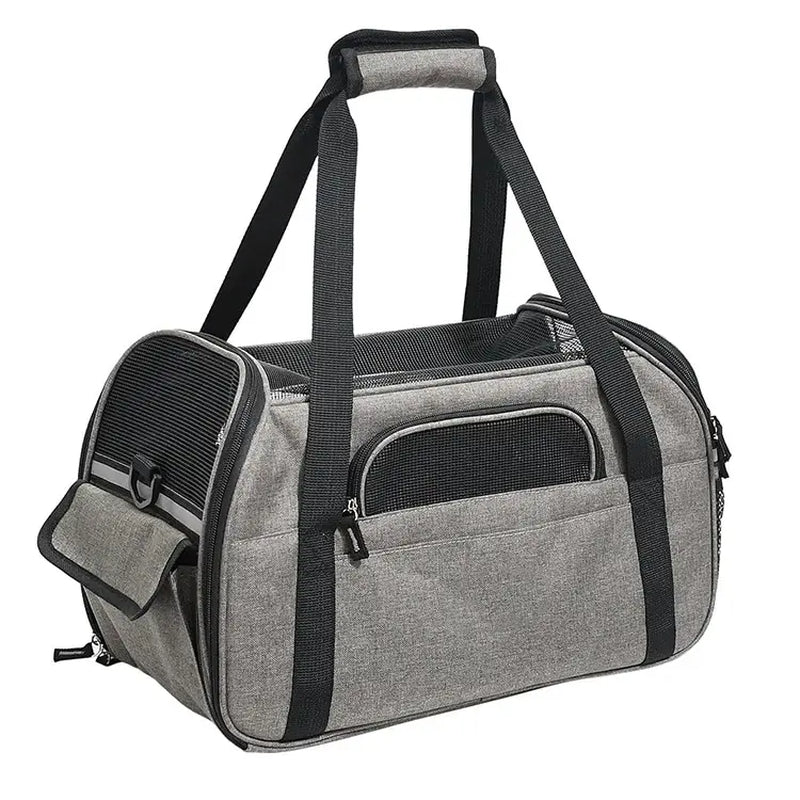 Portable Cat Carrier - Soft-Sided, Breathable Travel Bag for Cats & Small Dogs from MotivePets for pet comfort, care and everyday use