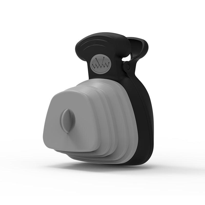 Foldable Poop Scoop & Waste Bag Dispenser from MotivePets for pet comfort, care and everyday use
