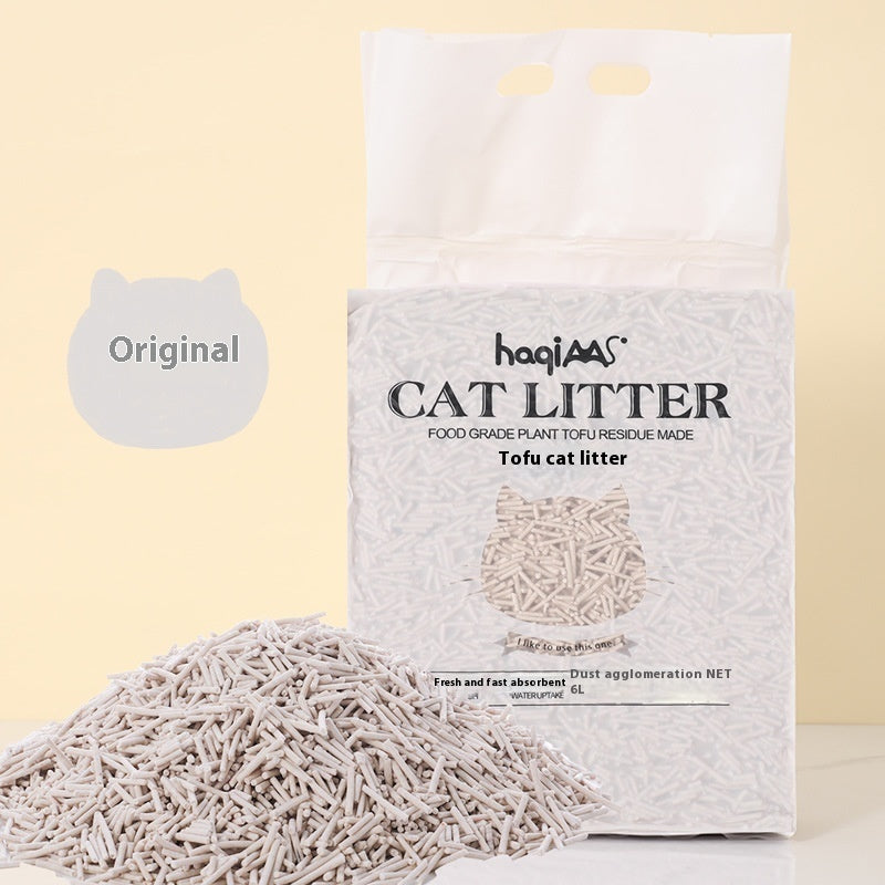 Original Tofu Cat Litter 6L Green Tea Mixed Plant from MotivePets for pet comfort, care and everyday use