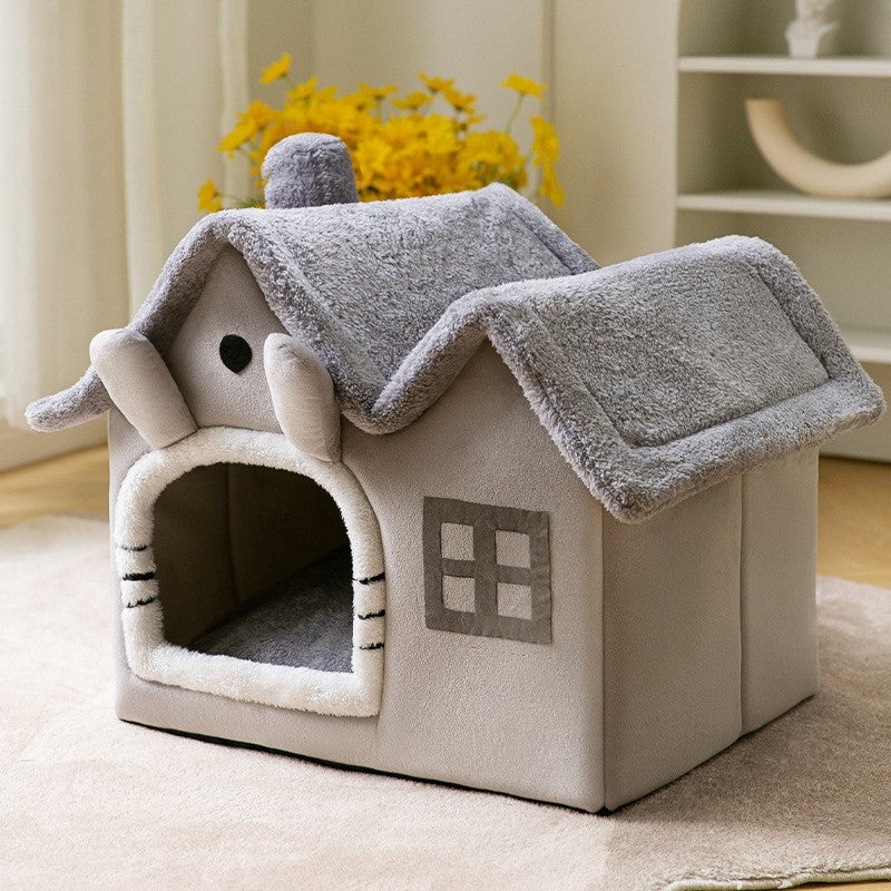 Foldable Enclosed Pet House & Villa Bed from MotivePets for pet comfort, care and everyday use