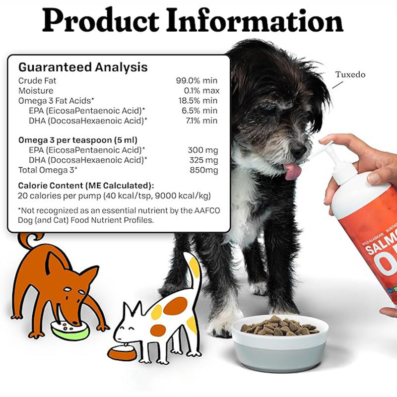 Premium Salmon Fish Oil for Cats & Dogs from MotivePets for pet comfort, care and everyday use
